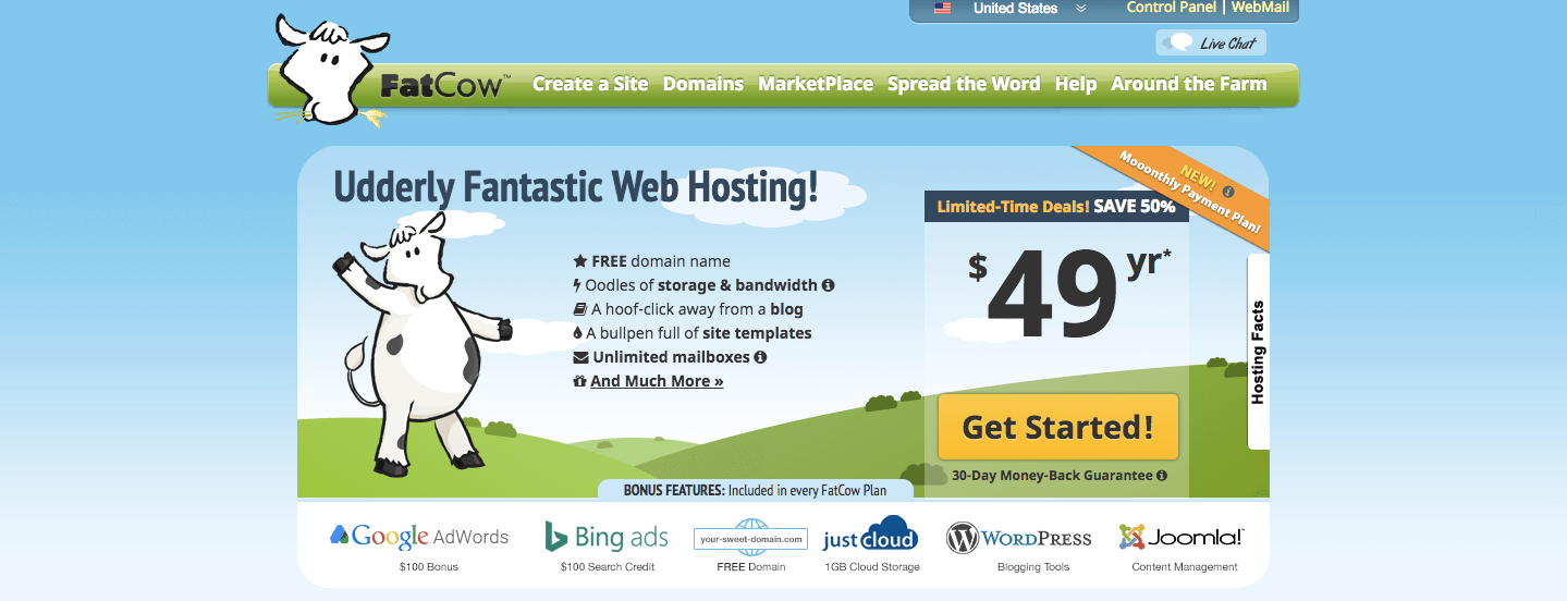 fatcow hosting in cheap price