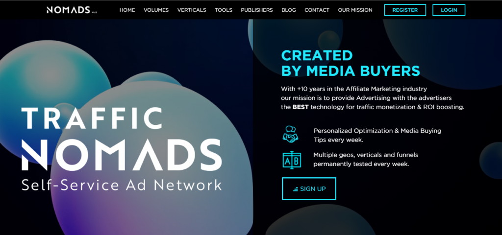 Traffic Nomads Ad network